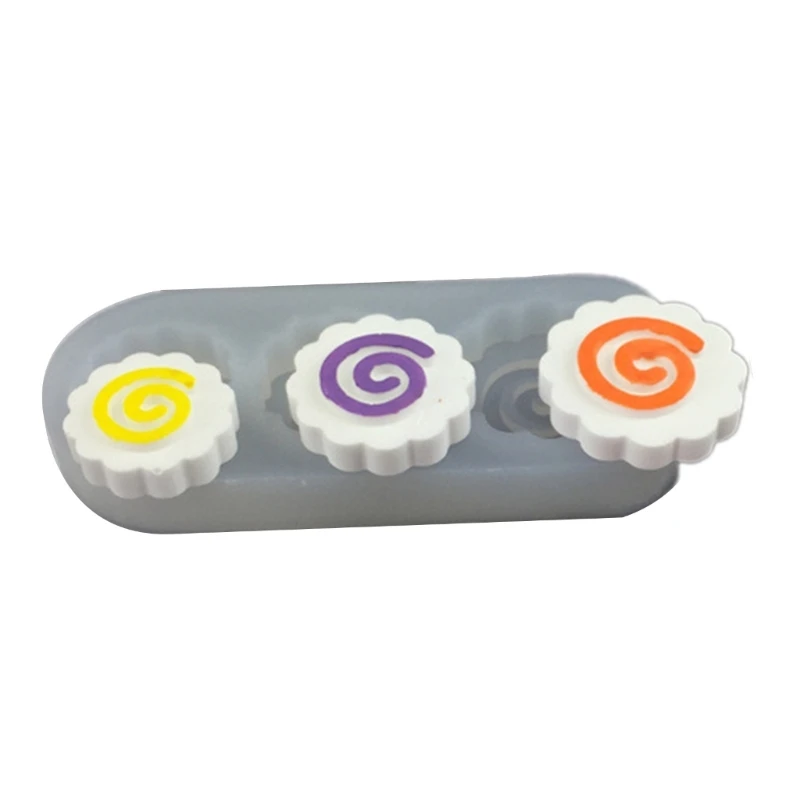 E15E Versatile Jewelry Charm Silicone Mold for Fish Plate Epoxy Resin Accessories