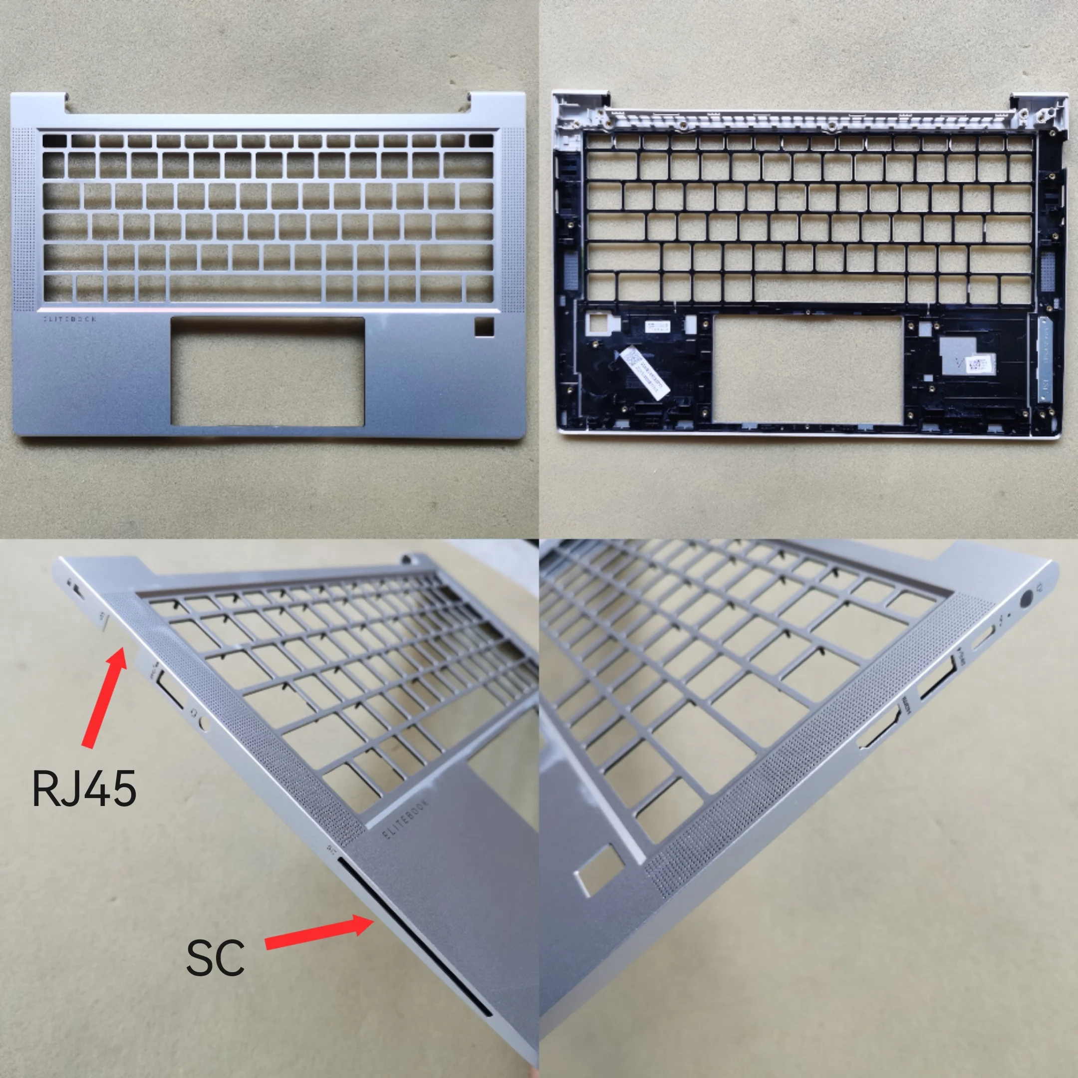 Imagem -05 - Tampa Traseira Lcd para hp Elitebook 630 g9 G10 Hsn-q33c Moldura Frontal Palmrest Caixa Inferior Novo