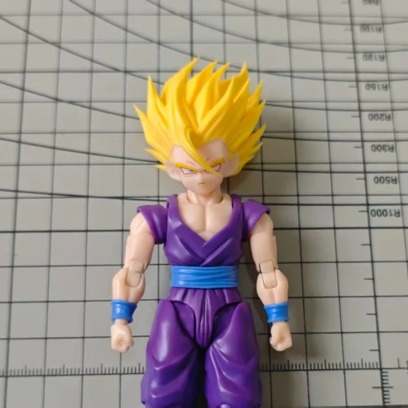 Dragon Ball Third Party KO Version, Dragon Ball Z SHF, Non Original, AH008 SSJ2 Son Gohan Head Sculpture, Only Head Sculpture view 4