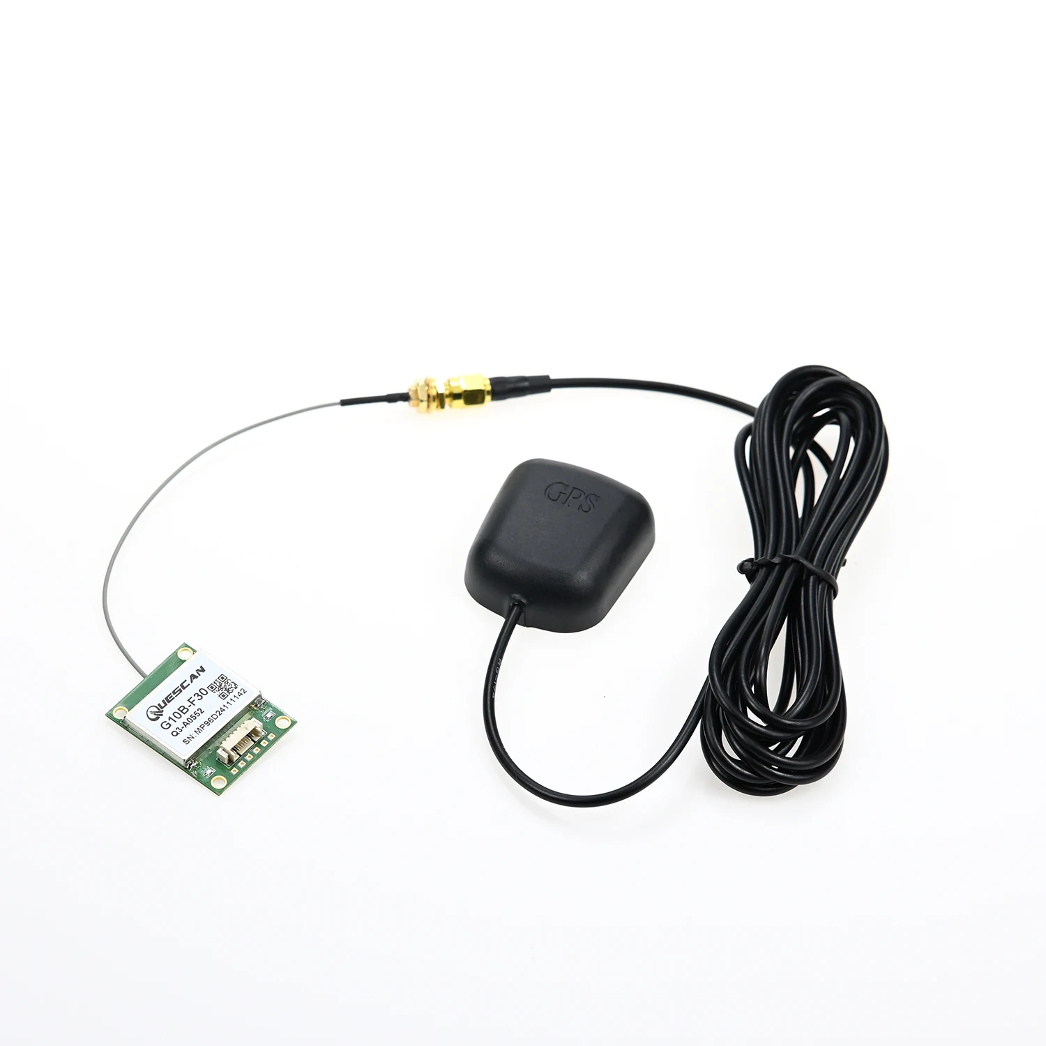 UBX-M10050-KB M10 GPS GNSS Module with Active Antenna Support GPS GLONASS Galileo Beidou Receiver,Accuracy 1.0 m CEP,1-25Hz