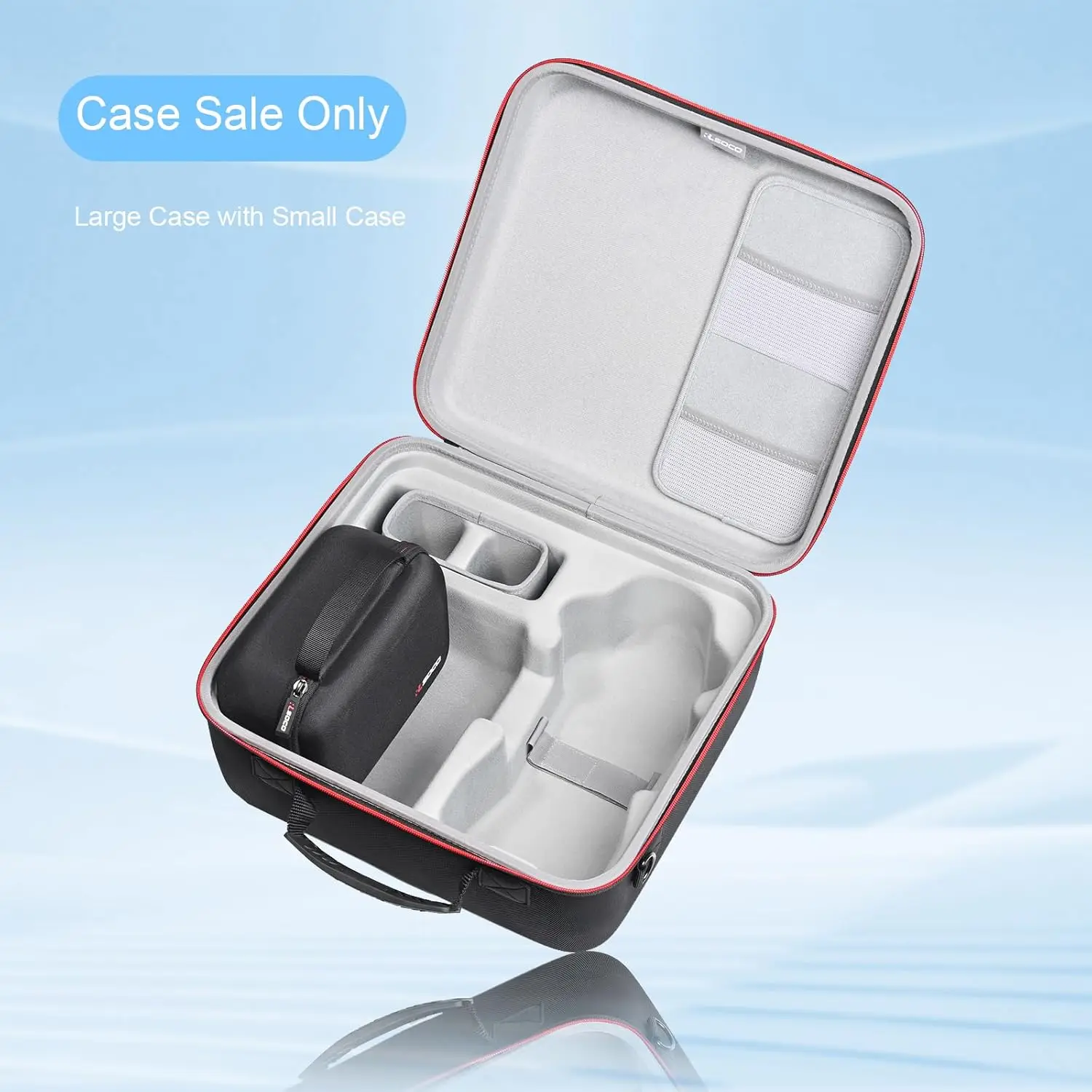 Protective Travel Hard Case for DJI Mavic 4 Pro Combo All Accessories Included Durable Crossbody Carrying Bag for Full Set