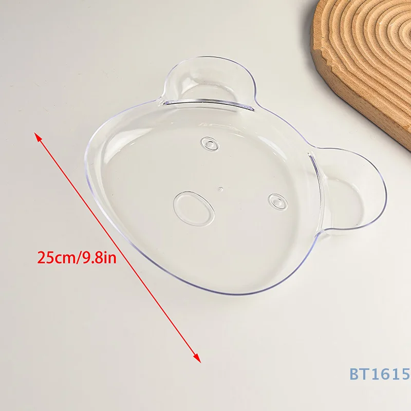 الإبداعية الدب على شكل أطباق توابل صدف شكل الزلابية السلطانية تخدم صينية غمس صلصة سلطة أطباق فاكهه أدوات المائدة المطبخ