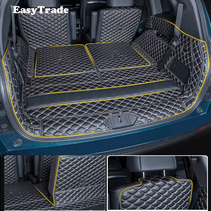 For GAC Trumpchi GS8 2nd Gen 2023 2024 Car Rear Trunk Mats All Inclusive Anti-dirty Protection Pad Interior Liner Cover