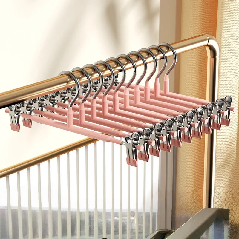 10 stuks Dip Plastic Antislip Drooghanger, Droogexpert voor thuis. Dikke en naadloze kledingondersteuning voor thuis- en slaapzaalgebruik