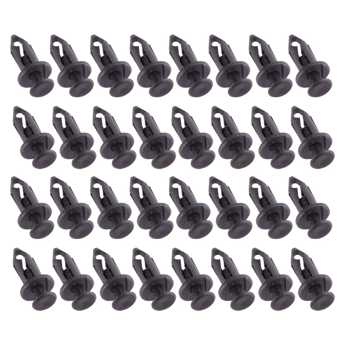 

100 шт., ATV UTV, 8 мм, обтекатель, отделка кузова, крепежные зажимы, заглушка, подходит для Polaris Sportsman Honda Rancher