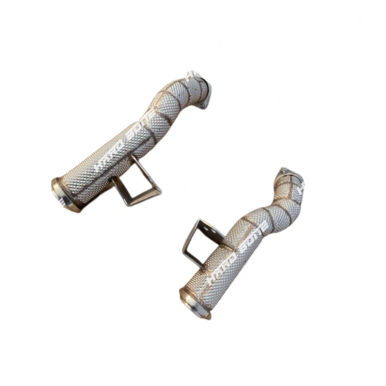 

Exhaust Downpipe For Benz W205 M276 C43 E43 C400 C450 AMG 2014-2021