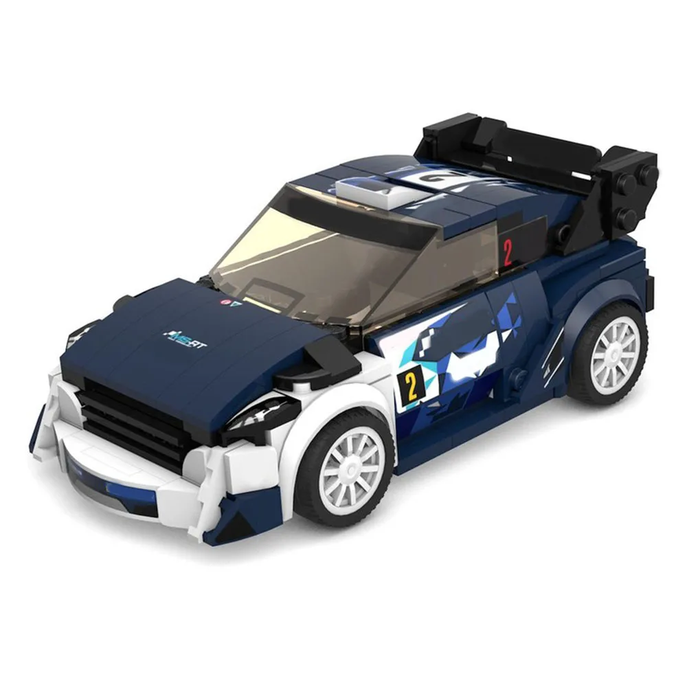 

MOC-249 шт., карнавальные WRC Racing, частные индивидуальные сборки своими руками, строительные блоки, развивающие игрушки, модель, украшения, подарок на праздник для мальчиков