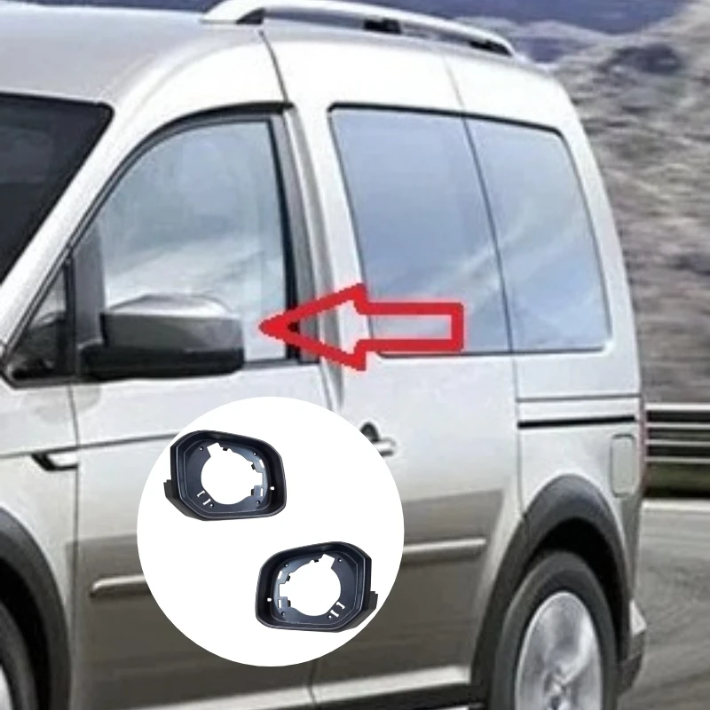 

Корпус/рамка/накладка основания левого/правого бокового зеркала заднего вида из АБС-пластика для VW Caddy 2015-2019, 2K5857553, 2K5857554