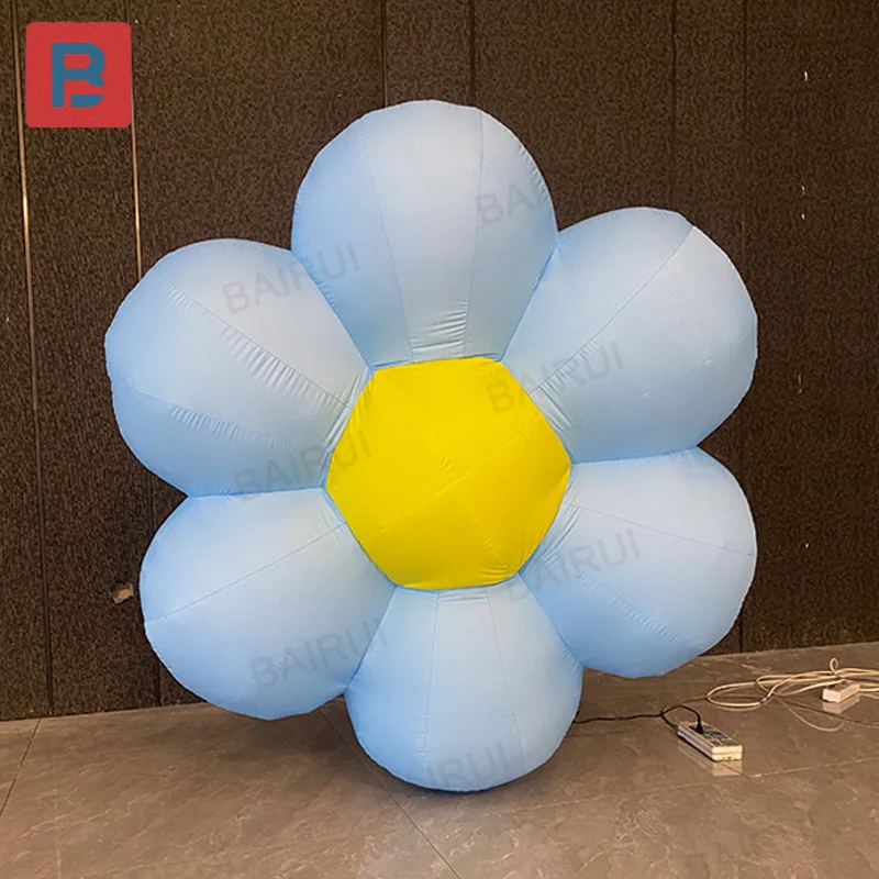 

Inflatable flowers, plant-shaped air models with blowers, outdoor mall and square decorative props that can emit light
