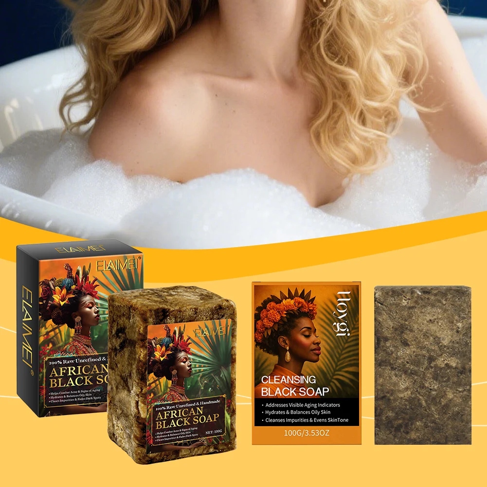 

Hand-made Essential-oil Bath Soaps Bar Infused With Long-lasting Essential-oil Scent Portable Travel-friendly Hygiene Essential