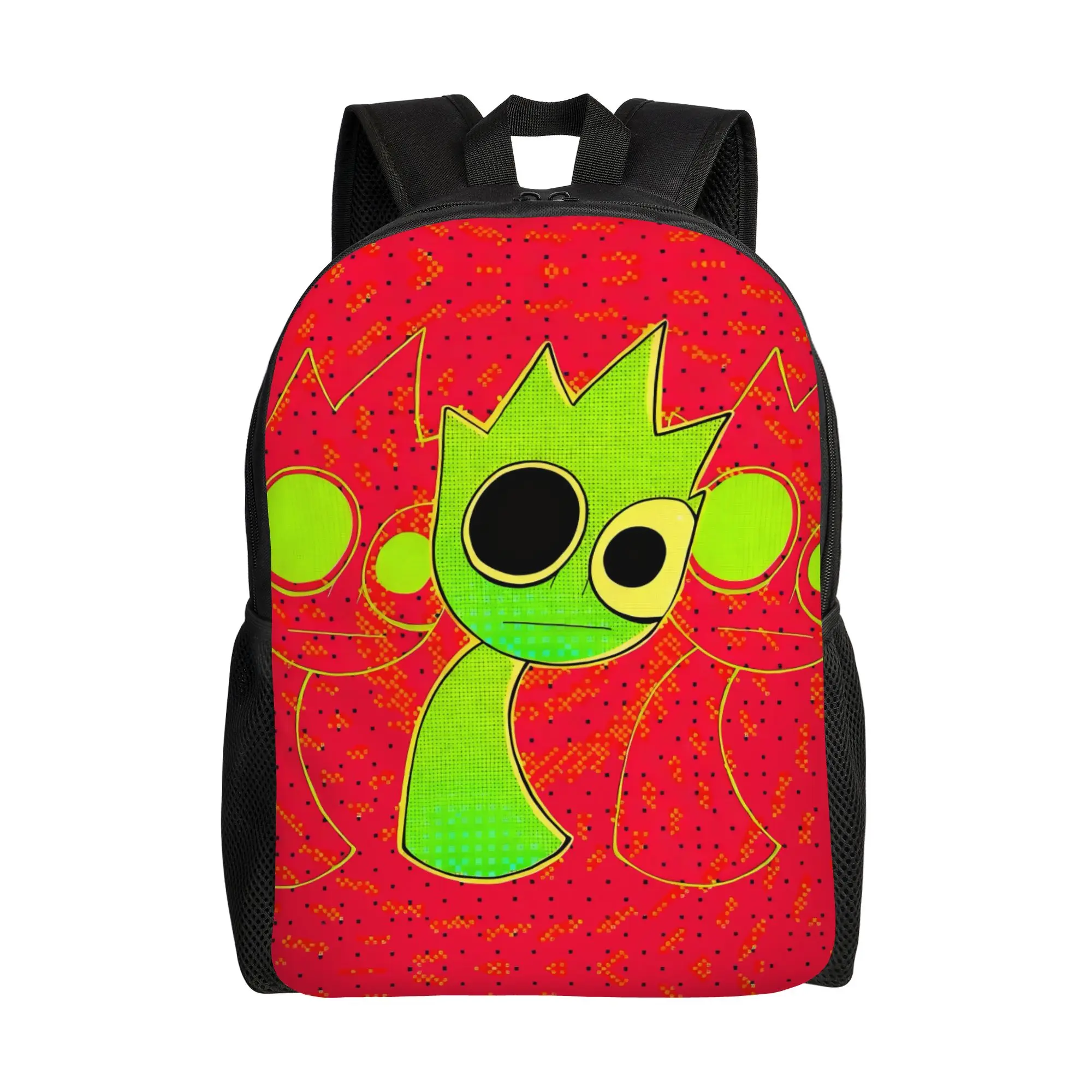 Custom S-Sprunkies Comic Hot Game Travel Backpack Men Women School Laptop Bookbag Vintage  College Student Daypack Bags
