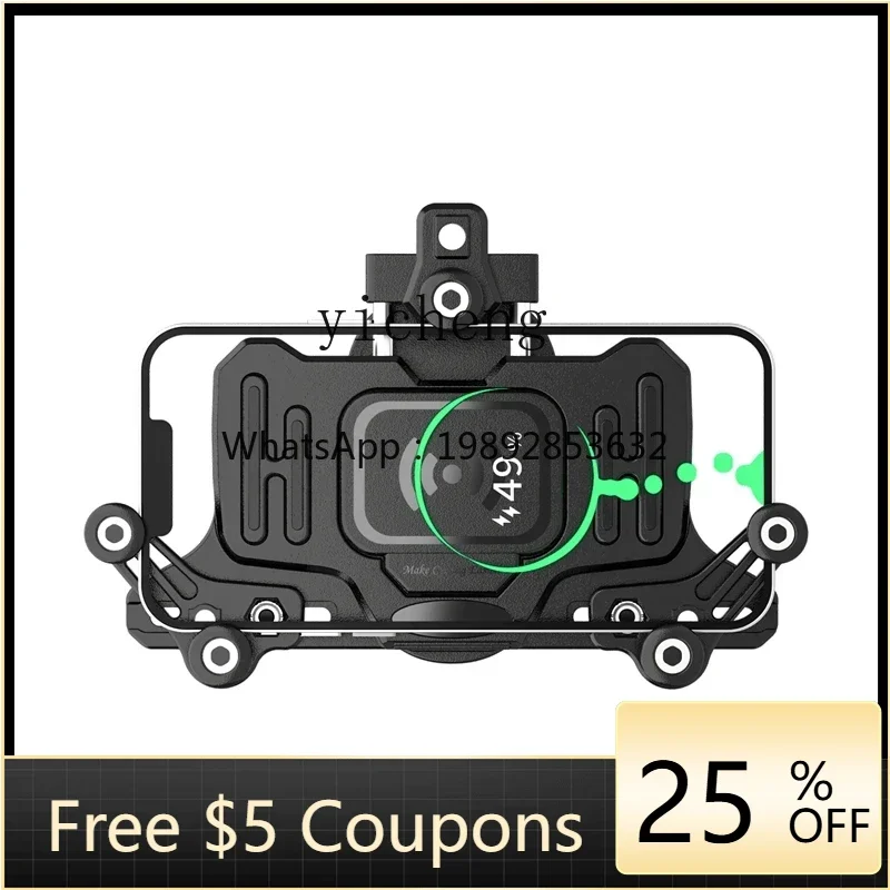 

Мотоциклетный держатель для мобильного телефона с беспроводной зарядкой, водонепроницаемый держатель для мобильного телефона с локомотивной навигацией