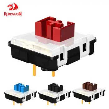 REDRAGON SMD RGB MX Low Profile 5.5 Switch 3Pin Clicky Linear Tactile Silent Mechanical Keyboard Red Black Blue Brown Switche