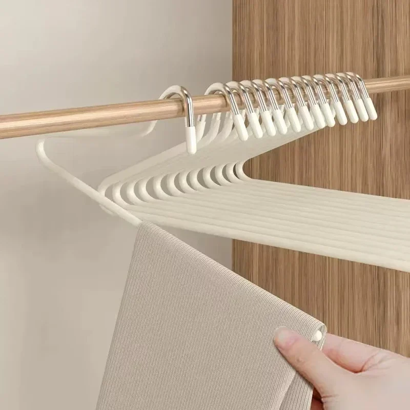 10pcs Z-Shaped Trouser Rack Goose Type Pants Rack Multi-function Pants Jeans Storage For Household Products Clothes Rack Hanger