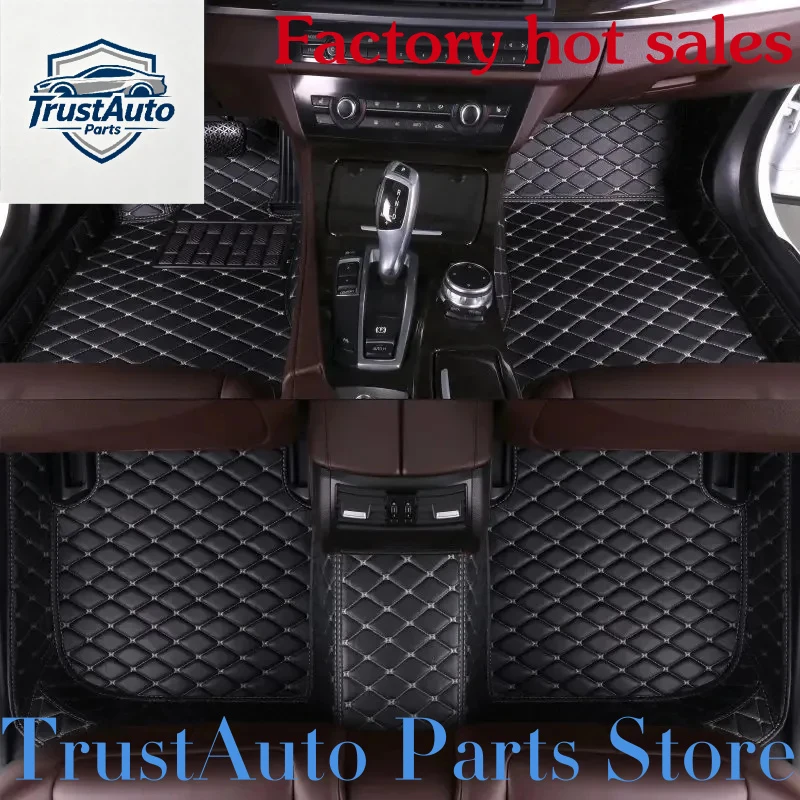 TrustAuto Parts Store is having a hot sale! High-quality full-surround leather Durle color selection car mats Seltos