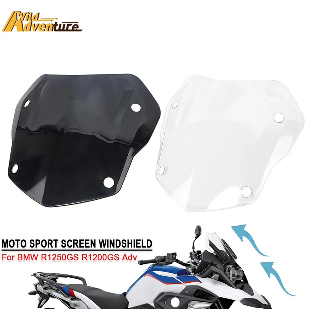 

For BMW R1250GS Adventure R1200GS R 1200 GS ADV LC Motorcycle Accessories Sport Touring Windscreen Deflector Windshield Visor