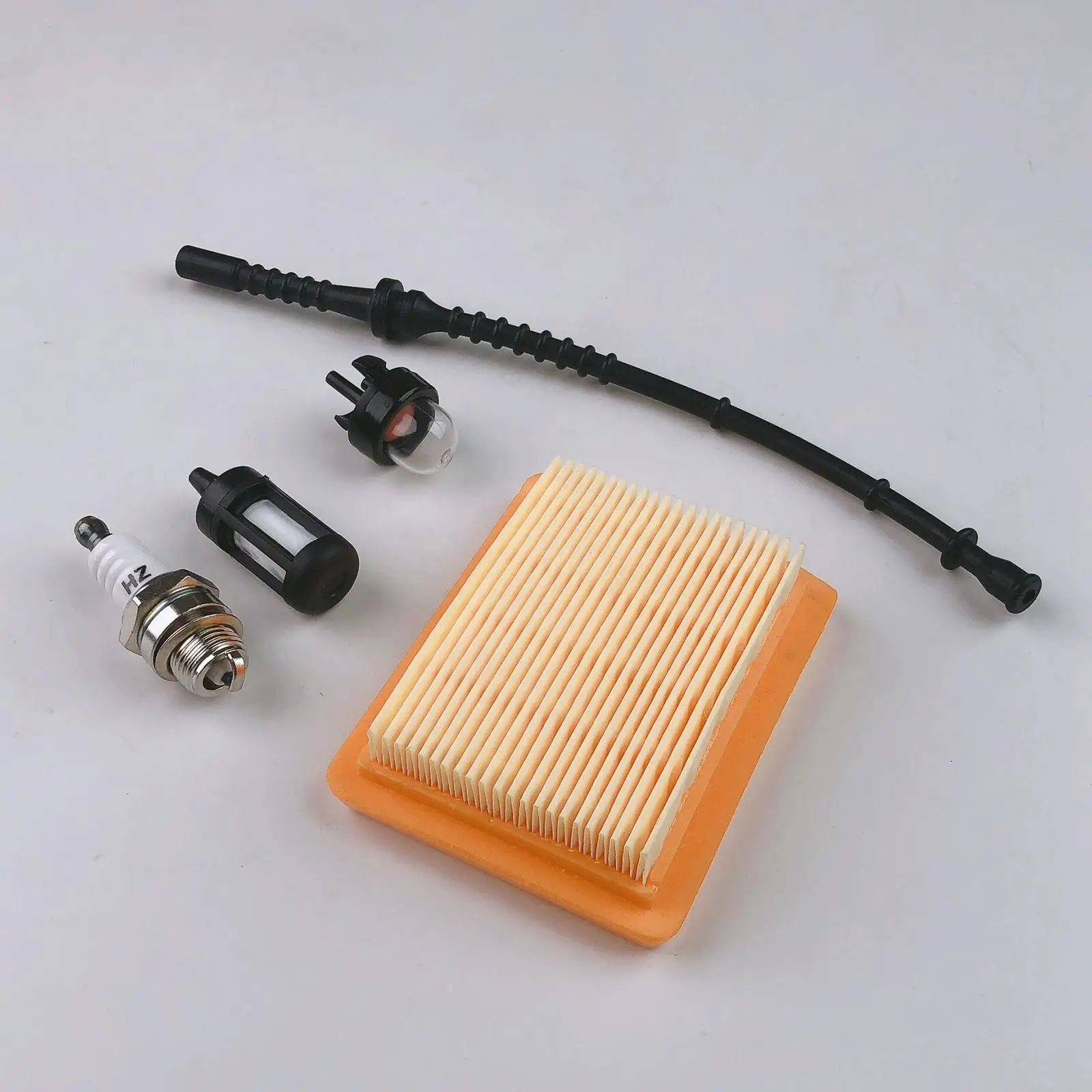 String Trimmer Air Spark Plug Set Aftermarket Filter Fuel Line Spare Parts Kit for FS120 FS200 FS250