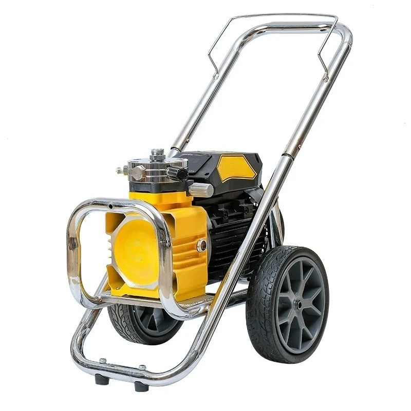 Electric high-pressure integrated sprayer, plastering multi-functional small diaphragm double gun spraying and spraying