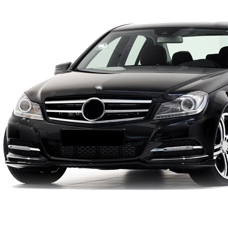 Pair LED DRL Daytime Running Lights Fog Light Lamp Fit for Mercedes Benz C-Class W204 C250 C300 11-13