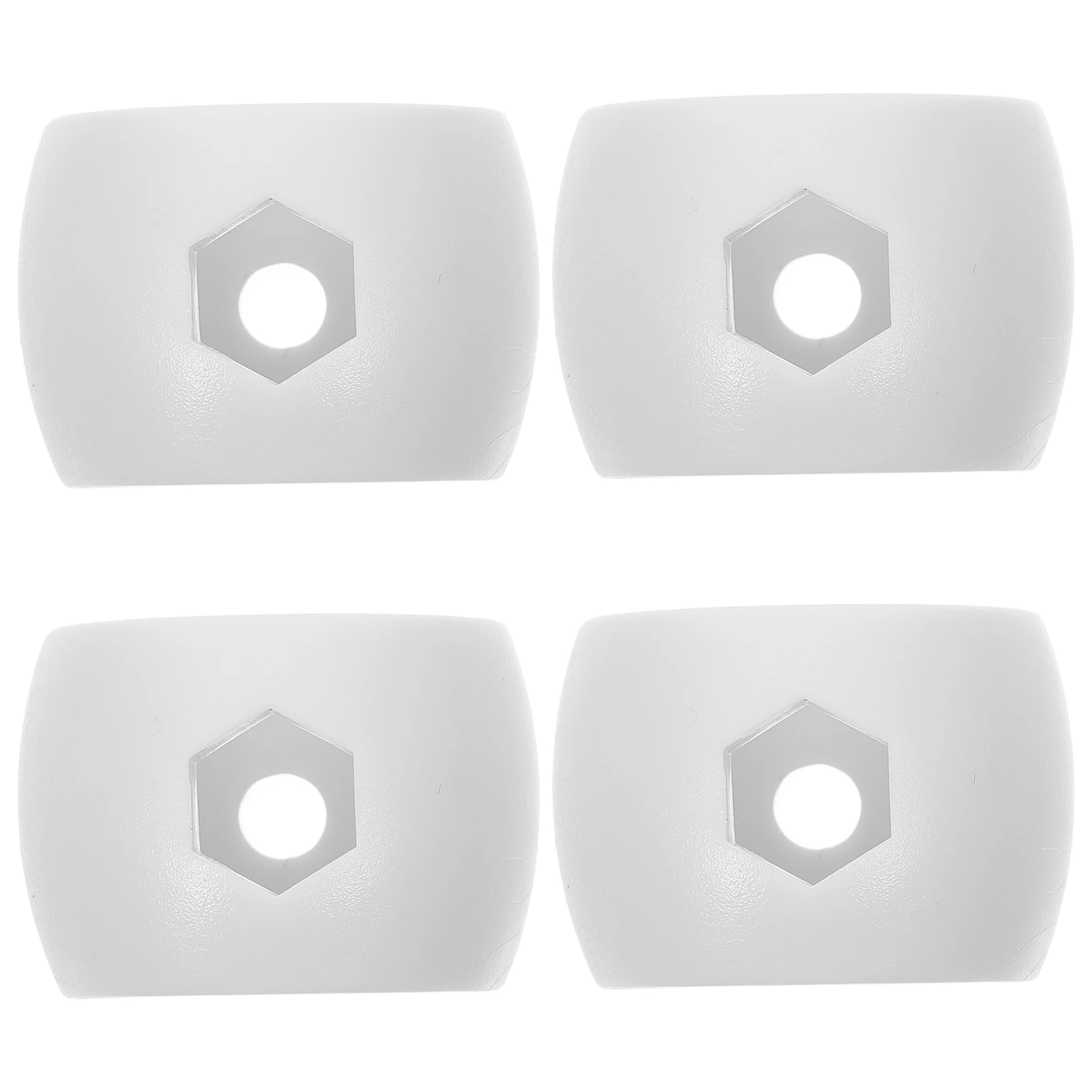 

4pcs Locator Rings White Positioner Replacement Parts for Foosball Tables Accessories Goal Rod Stoppers Table Football Gaming