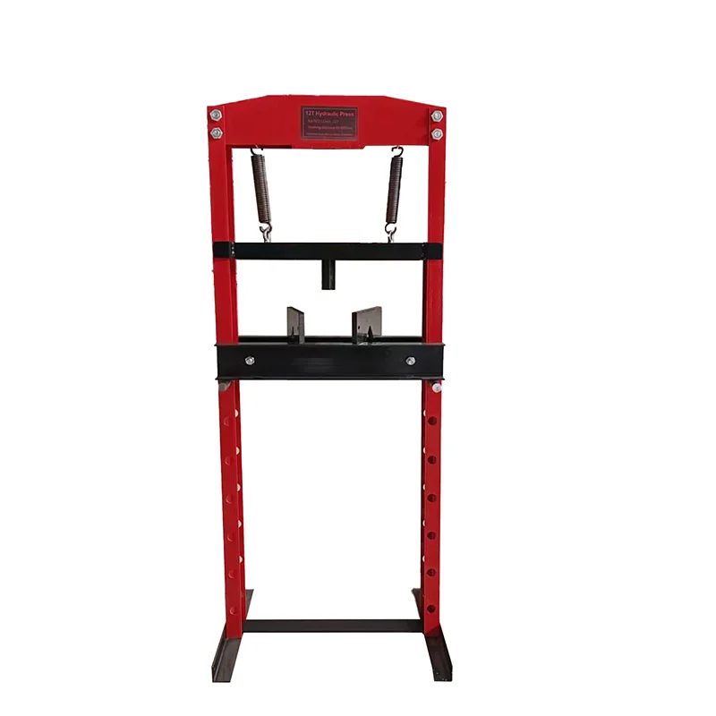 Hydraulische werkplaats pers 12T H-frame hydraulische garage/werkplaats vloerpers met persplaten voor garage werkplaats