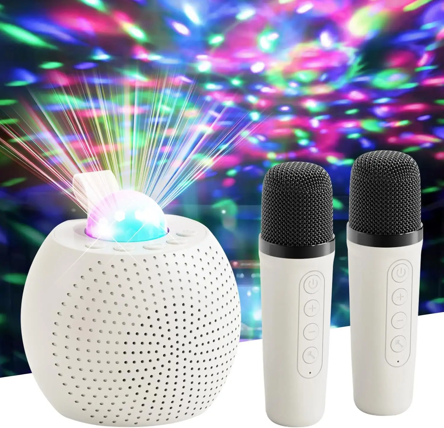 ZL090 Bluetooth Speaker With A Built-in Microphone, Mini Bluetooth Speaker With LED Ambient Light For Home Use, Karaoke Treasure