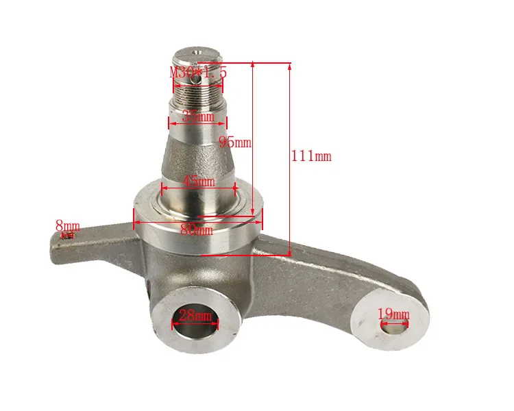 

Hanzhi Forklift Parts 3EB-24-31230 Steering Knuckle RH For FD20~30-12, 100% Premium