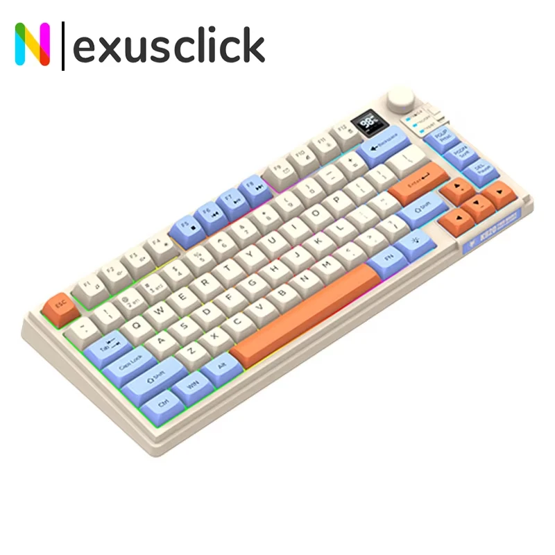 2.4G Wireless Bluetooth Mechanical Keyboard And Mouse Combo RGB Backlight Gaming Keyboard Set For PC Laptop Computer Tablet