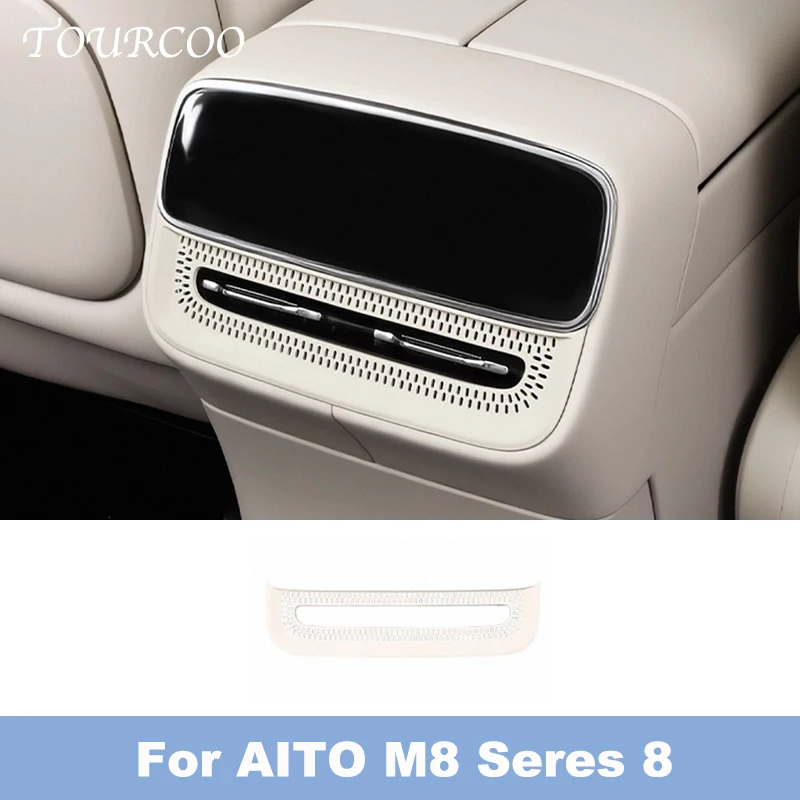 

Для AITO M8 Seres 8 2025 задняя крышка вентиляционного отверстия аксессуары для заднего сиденья кондиционер выходной фильтр решетка защитная решетка аксессуары