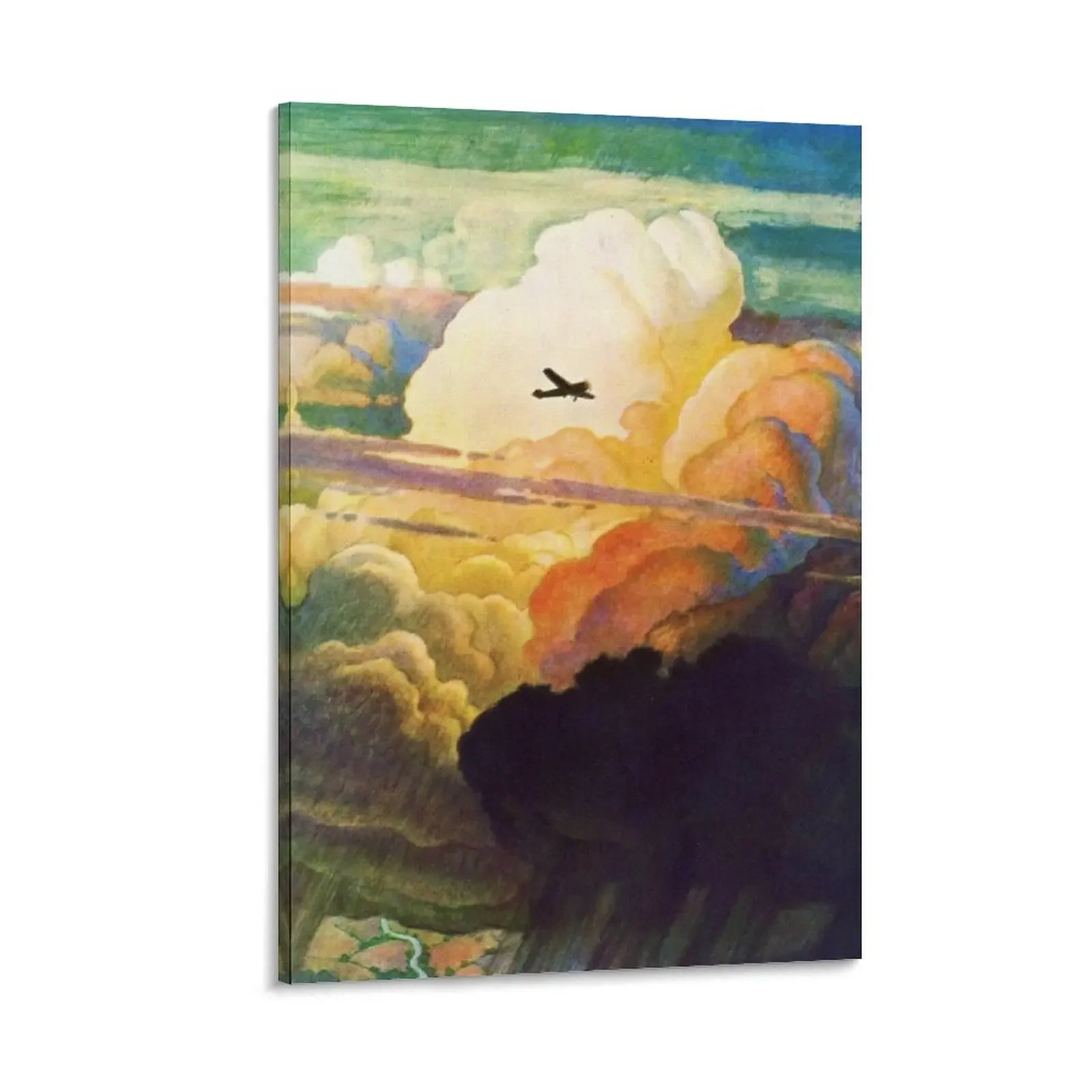 

Catmota - NC Wyeth Canvas Painting Picture on the wall poster poster anime home decor interior