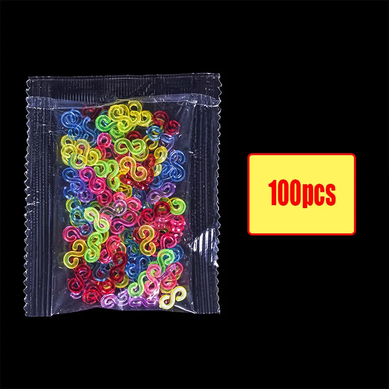 600pcs Fluorescence Glow Bracelets Making Supplies