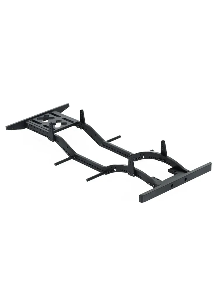 Metalowa rama dźwigarowa podwozie dla 1/10 gąsienica RC Axial SCX10 D90 RC4WD DIY części zamienne — zdjęcie 2