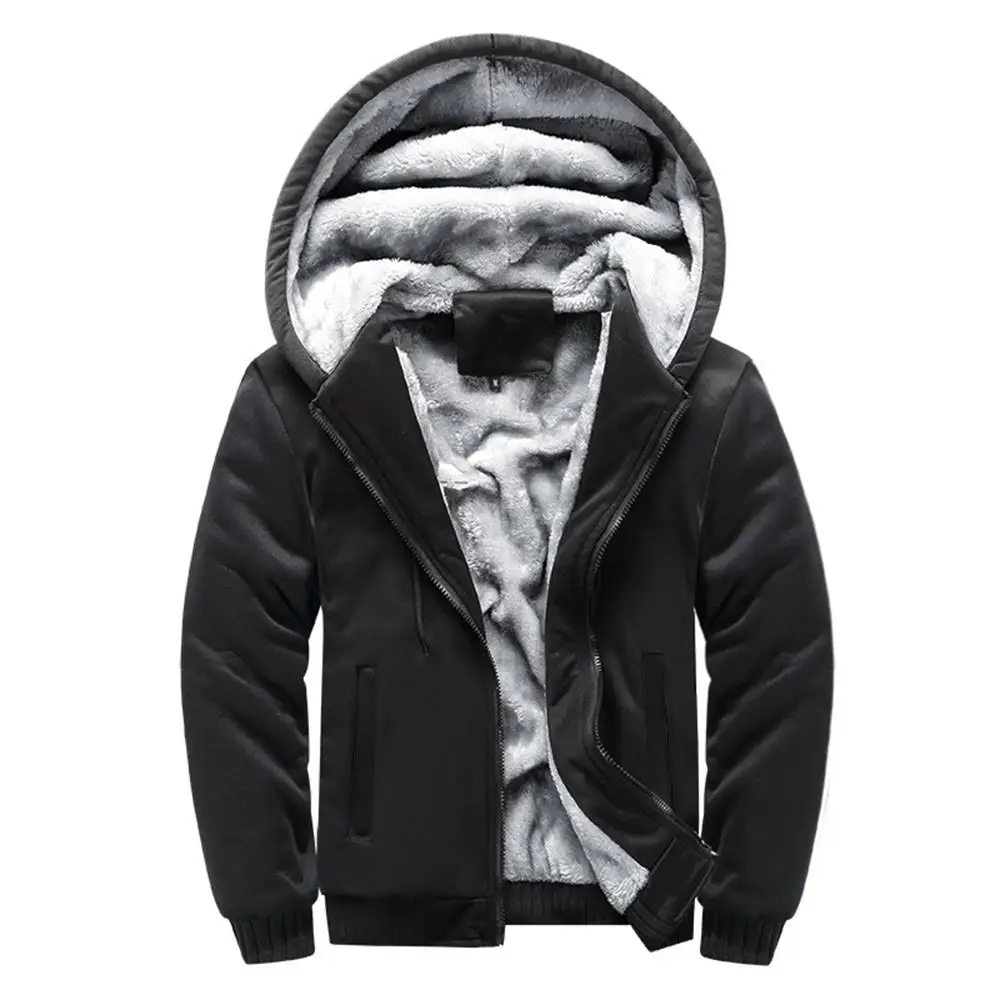 Männer Winter Jacke Camouflage Verdicken Jacken Mit Kapuze Fleece Langarm Unten Jacke Mann Casual Streetwear männer Kleidung – Detail 10
