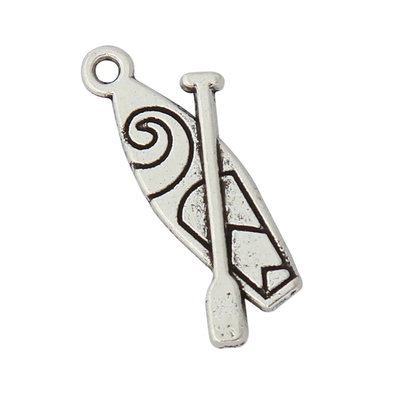 

RAINXTAR Alloy 20pcs Boat Charms For Fisherman Gifts 8*20mm AAC212