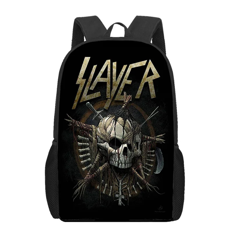 Slayer Creative Backpack for Teenager Girls Boys Students School Bags Children Book Bag Laptop Backpacks Casual Travel Backpack