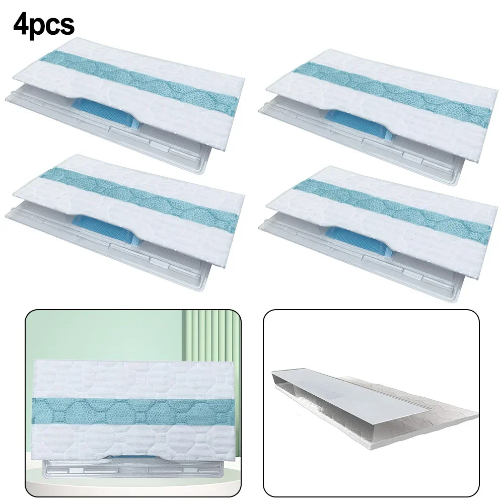 4 Pcs Mop Pads For Shark Vm252 Vacmop Pro Cordless Hardwood Floor System Cleaner Replaceable Accessories Household Cleaning Tool