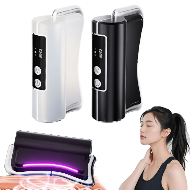 

Electric Fascia Knife EMS Microcurrent Thermal Compression Vibration Fitness Muscle Relaxation Body Massager Scraping Instrument