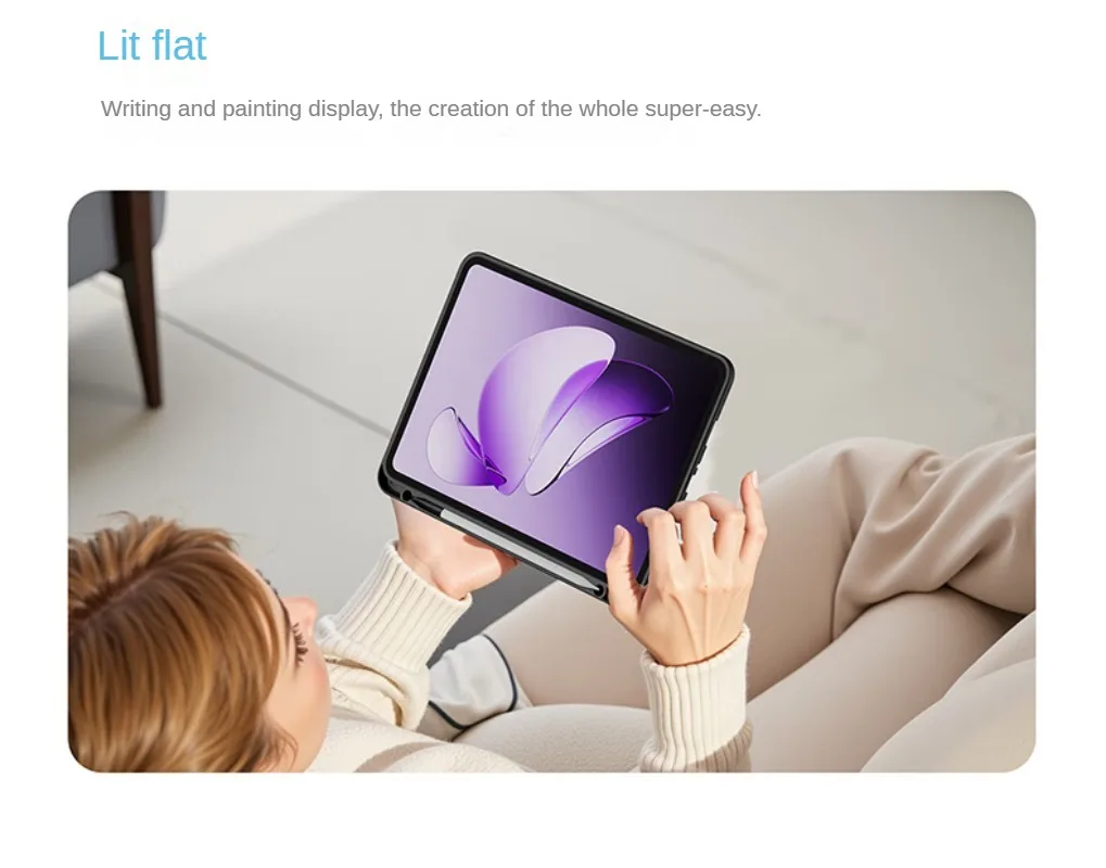 حافظة حماية COOSTART مناسبة لجهاز OPPO Pad 3 Pro/OnePlus Tablet Pro، توفر حماية ضد القطرات والمطبات.