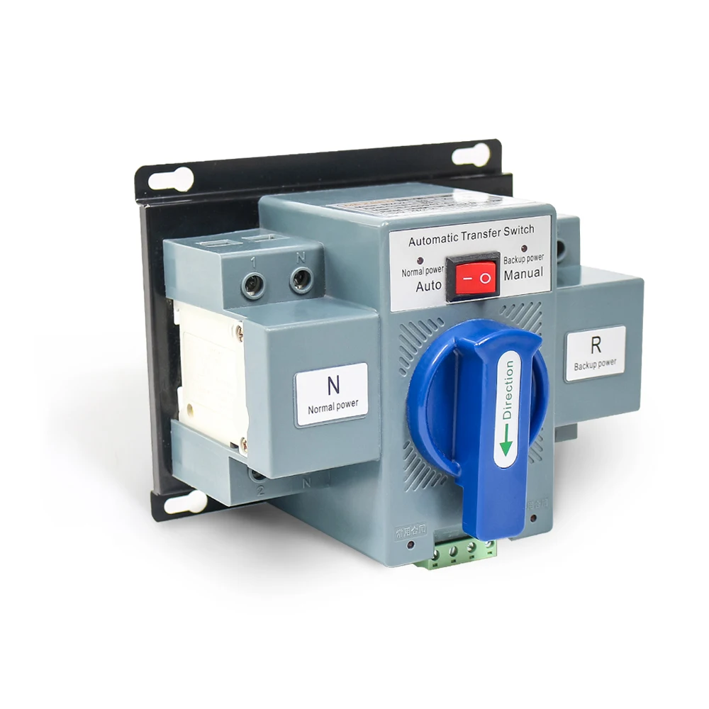 Imagem -04 - Interruptor de Transferência Automática Ats Poder Duplo Nível de cb Pólo 63 Amps Gerador Fornecedor Profissional de Fábrica