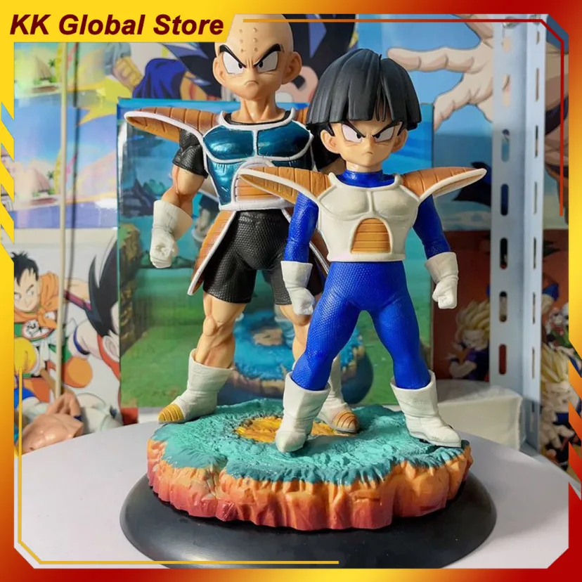 

22 см Dragon Ball аниме фигурка Сон Гохан Криллин периферийная модель сцена статуя украшения для рабочего стола подарки на день рождения игрушки