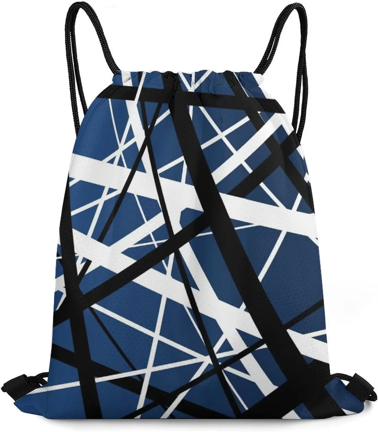 Van Blue 5150 Halen Drawstring Bags Men Womans Bundle Pocket Sport Bag Easy to Carry Dance Bag Unisex For Cycling Mountaineering