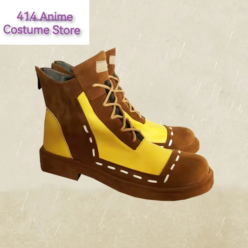 Game Limbus Company Don Quixote Cosplay Shoes Cosplay Prop Halloween Carnival Men Women Boots PU Role Play Costumes Accessories