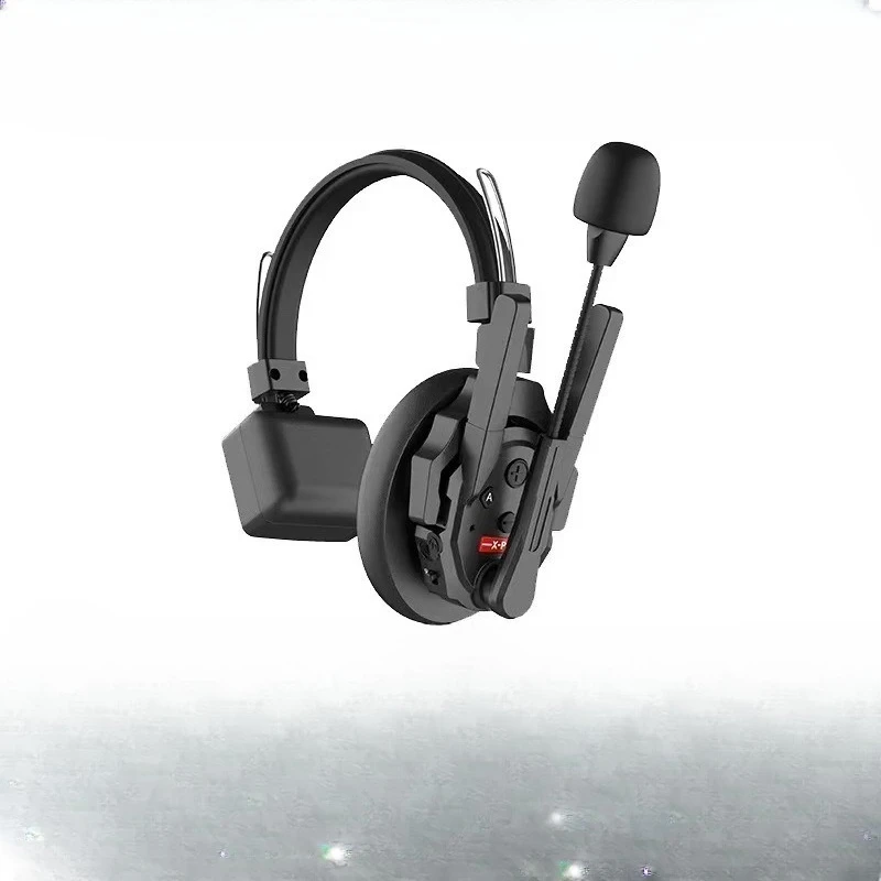 Three-way call system Headset wireless microphone Headset guide Full duplex intercom