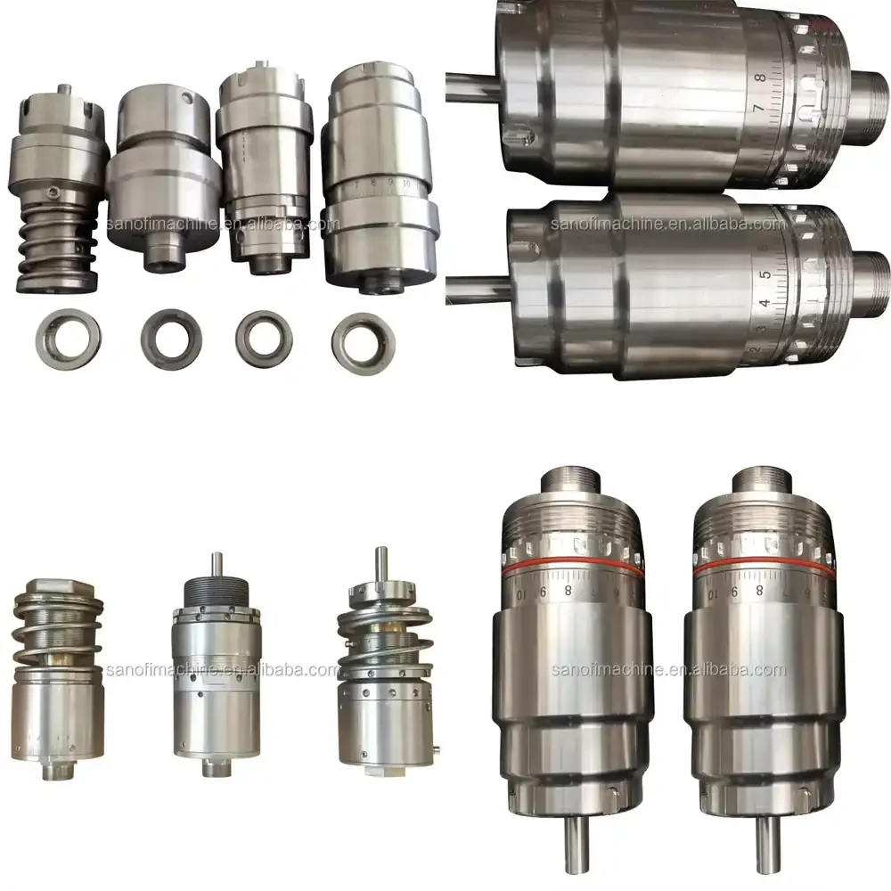 ROTARY 3IN1 RFC FILLER CAPPING HEAD for BOTTLE SEALING CAPPER
