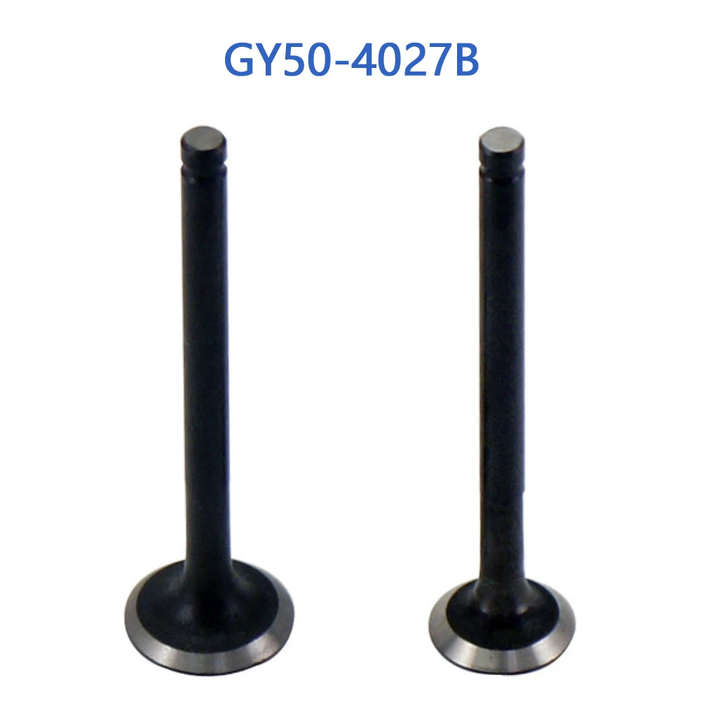 

GY50-4027B GY6 50cc 60cc 80cc Inlet/Exhaust Valve 64mm/69mm For GY6 50cc 4 Stroke Chinese Scooter Moped 1P39QMB Engine