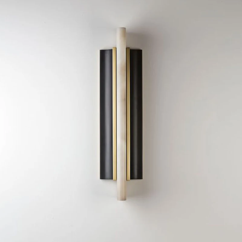 

Modern light luxury marble wall lamp Bedroom living room decorative wall lamp Hotel sales office Lobby aisle wall lamp Stair lam