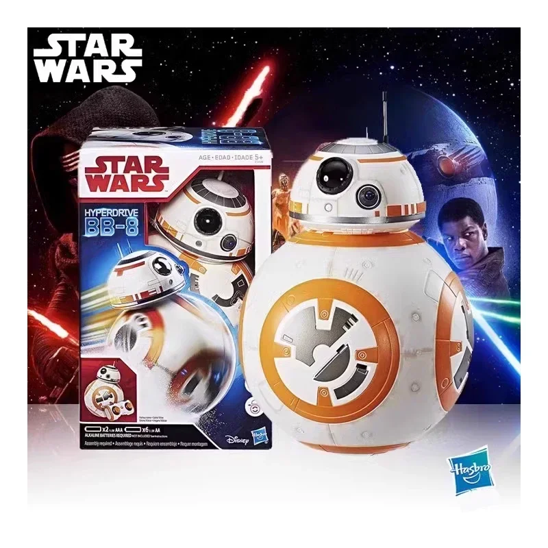 Hasbro Anime Star Wars Hyperdrive BB-8 inteligentna wersja prezenty dla dzieci lub kolekcja oryginalne modele postaci zabawki