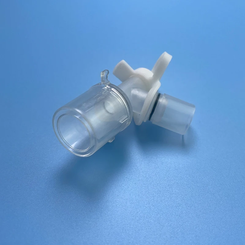 Anesthesia extension tube,Disposable Anesthesia Breathing Circuit,Thread Extension Tube,L-shaped Rotary Joint