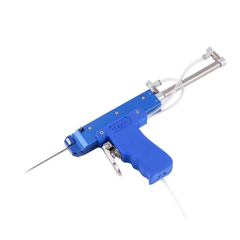 Pneumatic Hang Tag  Tag Label Gun Fine Glue Needle Clothing Tag Machine Trademark Gun