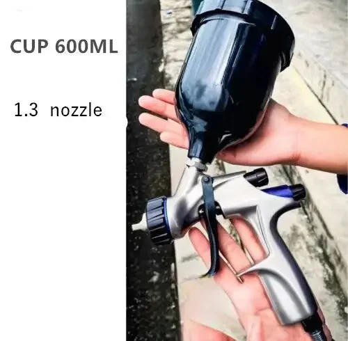 1 H.V.L.P SPRAY GUN SPRAY GUN 1.3 Tip 600ml Cup V1 Original